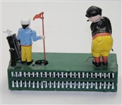 Birdie Putt Mechanized Replica Cast Iron Bank