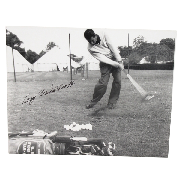 Cary Middlecoff (1955 Masters Champ) Signed 8x10 Black and White Ryder Cup Photo JSA ALOA