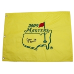 Jack Burke Signed 2009 Masters Embroidered Flag JSA ALOA