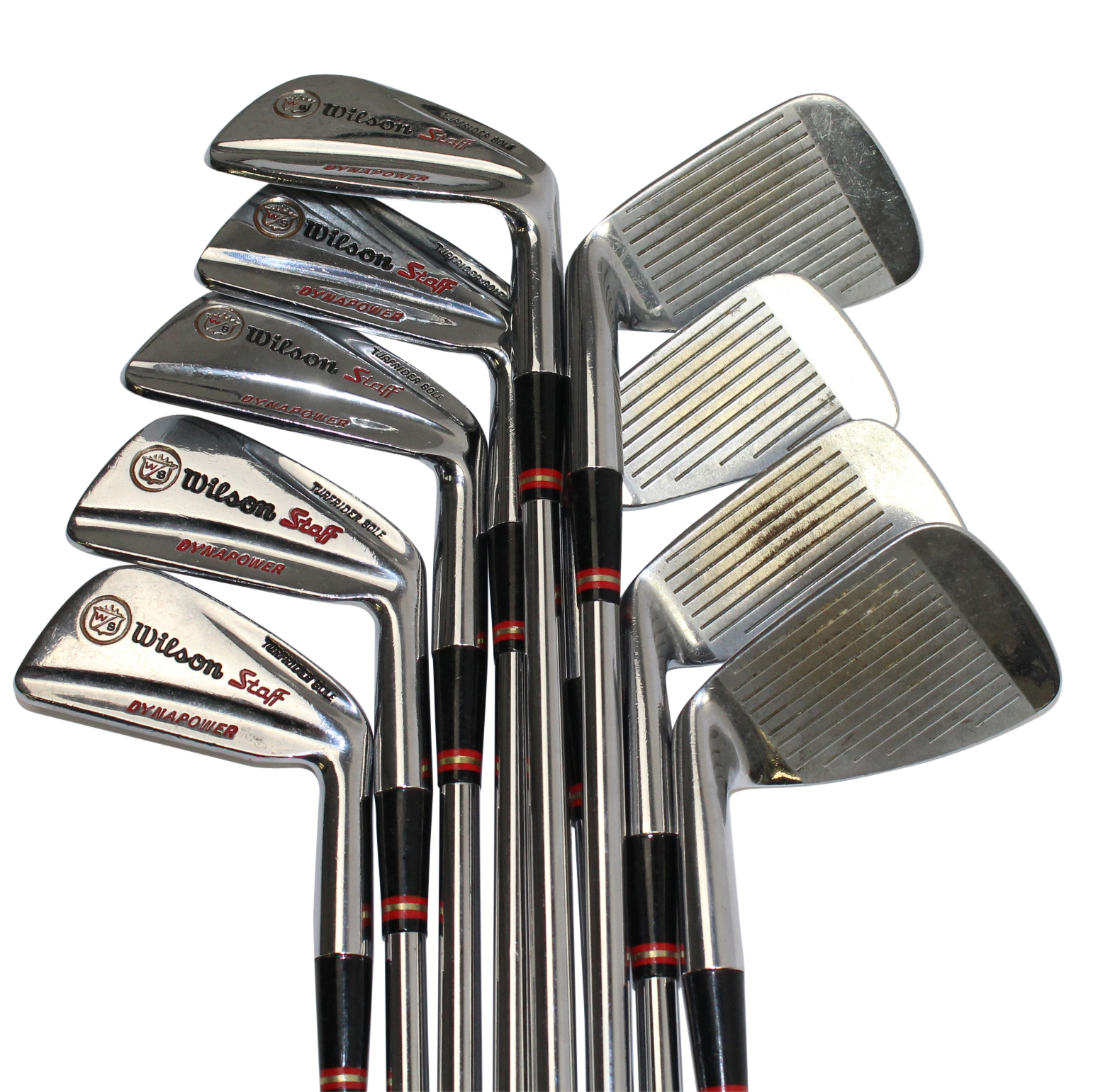Lot Detail Complete Set of Wilson Staff Dynapower Irons with Turfider