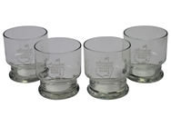 Lot of Four Augusta National Golf Club Water Glasses