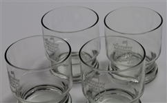 Lot of Four Augusta National Golf Club Water Glasses