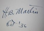 'Fifty Years of American Golf' Book Signed by Author H. B. Martin 203/355 JSA ALOA