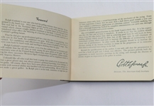 Ralph Guldahl 'Groove Your Golf' Seldom Seen Flip Book - Foreword by Bobby Jones