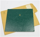 Peter Oosterhuis' 1974 Foreign Players Masters Dinner Photo in Original Masters Envelope