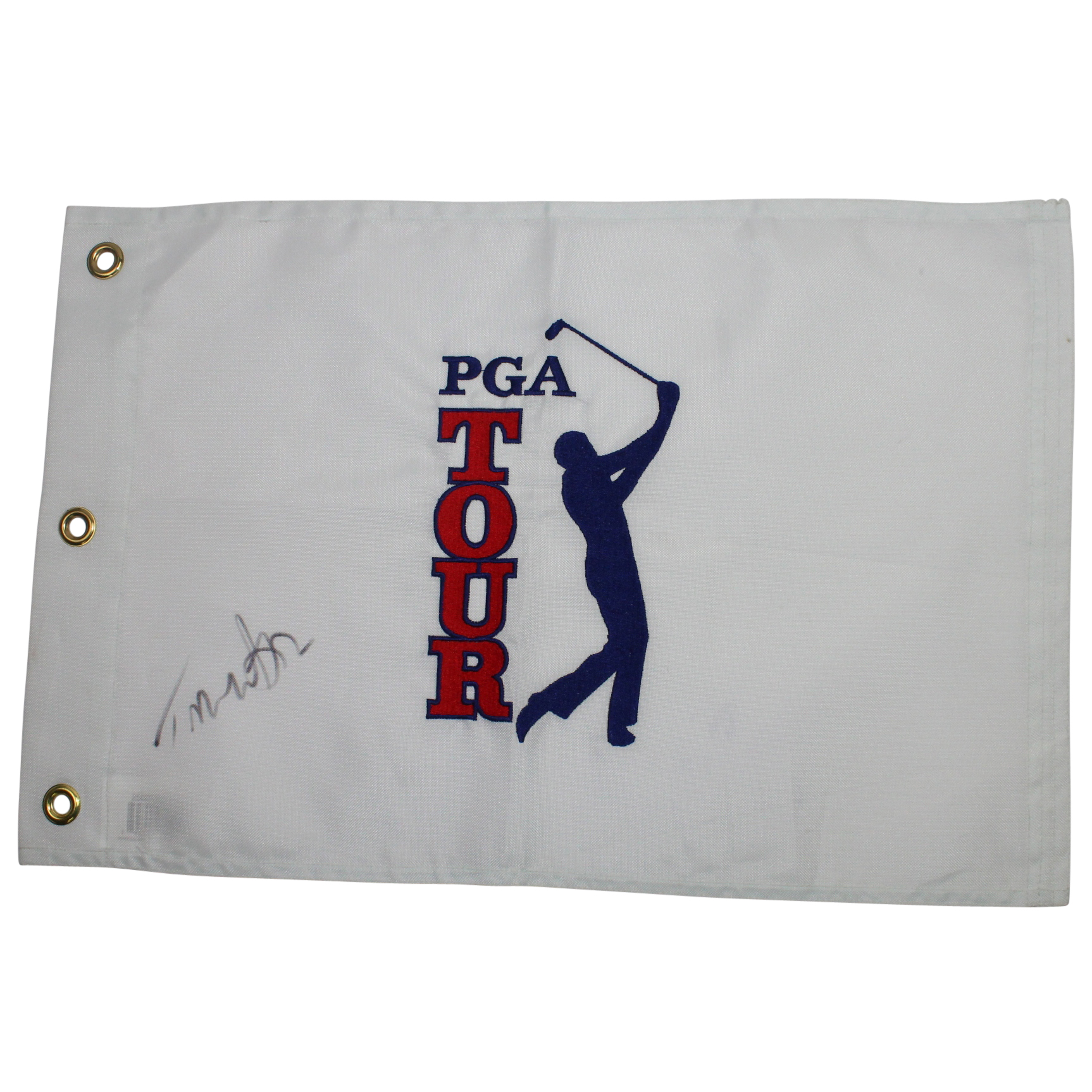 Lot Detail - Tom Watson Signed PGA Tour Embroidered Flag JSA ALOA