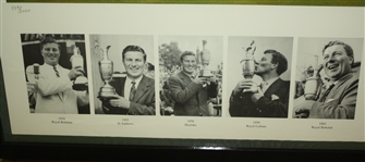 Peter Thomson Signed 'Peter Thomson - 50 Years On' Framed LTD Ed #559/2000 JSA COA