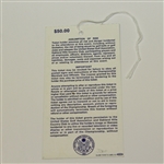  Champion Steve Jones Signed 1996 US Open Sunday Mint Unused Ticket JSA COA