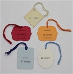 1985-1989 OPEN Championship Tickets - Seve, Norman, Faldo, Lyle, and Calcavechia