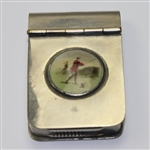 Match Saver with Vintage Golfer Button