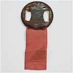 1938 Masters Tournament Press Badge with Ribbon - Picard Winner