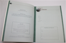 Ronald O. John Signed 'Golf Club Collectibles' Book with Collector's Log JSA COA