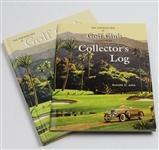 Ronald O. John Signed 'Golf Club Collectibles' Book with Collector's Log JSA COA