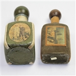 Pair of Two Wine Vintage Decanters