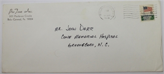 Frank Chirkinian Personal Hand Written Letter to Legend John Derr JSA COA