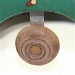 Vintage Wood and Rubber Practice Putting Hole