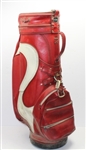 Ralph Hutchison Personal Spalding Consultant Red/White Golf Bag