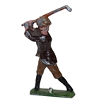 Miniature Golfer -With Bottom Stamp Made in England