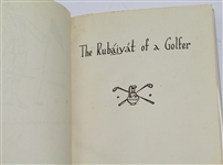 1946 'The Rubaiyat of a Golfer' Book by J.A. Hammerton with Dust Jacket