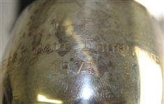 1971 G-P Club Best Ball Foursome Silver Plated Trophy Cup