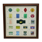Limited Edition Masters 2016 Commemorative Pin Set - Vintage Masters Badge Theme-Limited to 350 Issued #11/350