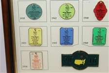 Limited Edition Masters 2016 Commemorative Pin Set - Vintage Masters Badge Theme-Limited to 350 Issued #11/350