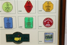 Limited Edition Masters 2016 Commemorative Pin Set - Vintage Masters Badge Theme-Limited to 350 Issued #11/350