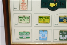 Limited Edition Masters 2016 Commemorative Pin Set - Vintage Masters Badge Theme-Limited to 350 Issued #11/350
