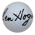 Ben Hogan Signed Hogan Legend Logo Golf Ball JSA #Y81974