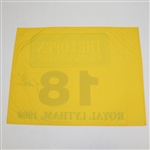 Tom Lehman Signed 1996 Open Championship at Royal Lytham Flag JSA ALOA