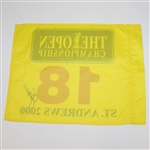 Jack Nicklaus Signed 2000 Open Championship at St. Andrews Flag JSA ALOA