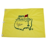 Angel Cabrera Signed 2009 Masters Embroidered Flag JSA ALOA