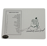 Sam Snead Signed Augusta National Scorecard PSA/DNA #J48749