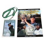 Sep. 2001 American Express Championship Program and Ticket - Canceled Event
