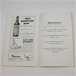 1931 Open Championship at Carnoustie Programme - Tommy Armour Winner