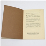 1948 Open Championship at Muirfield Programme - Henry Cotton Winner