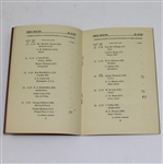 1948 Open Championship at Muirfield Programme - Henry Cotton Winner