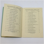 1948 Open Championship at Muirfield Programme - Henry Cotton Winner