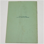 1948 Open Championship at Muirfield Programme - Henry Cotton Winner