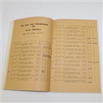 1954 Open Championship at Royal Birkdale Programme - Peter Thomson Winner