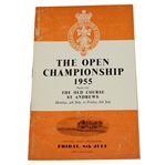 1955 Open Championship at St. Andrews Programme - Peter Thomson Winner