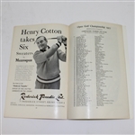 1955 Open Championship at St. Andrews Programme - Peter Thomson Winner