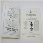 1958 Open Championship at Royal Lytham & St. Annes Programme - Peter Thomson Winner