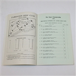 1958 Open Championship at Royal Lytham & St. Annes Programme - Peter Thomson Winner