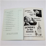 1958 Open Championship at Royal Lytham & St. Annes Programme - Peter Thomson Winner