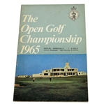 1965 Open Championship at Royal Birkdale Program - Peter Thomson Winner