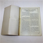 1933 PGA Championship at Blue Mound CC Program - Gene Sarazen Winner