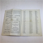 1933 PGA Championship at Blue Mound CC Program - Gene Sarazen Winner