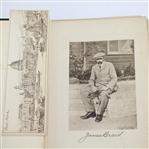 James Braid Signed and Inscribed 'Advanced Golf' Book - Rare JSA ALOA