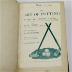 James Braid Signed and Inscribed 'Advanced Golf' Book - Rare JSA ALOA